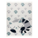Dětský koberec YOYO GD59 bílý / šedý - kočička