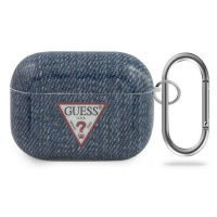 Guess GUACAPTPUJULDB pouzdro na AirPods PRO dark blue Jeans Collection