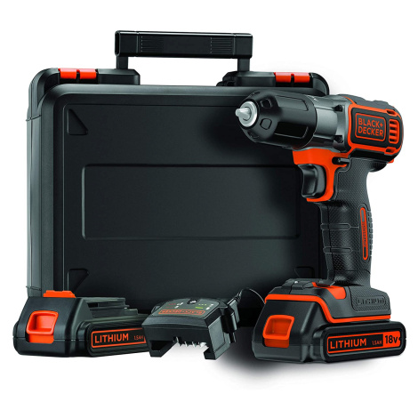 Black & Decker ASD184KB - akumulátorová vrtačka / oranžová Varianta: ivi2 Black + Decker