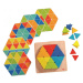 Haba Dřevěná hračka Barevné trojúhelníky pro vkládání