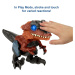 Mattel Jurassic World Ohnivý dinosaurus s reálnými zvuky