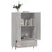 vidaXL Skříň highboard šedá sonoma 69,5 x 31 x 115 cm kompozitní dřevo