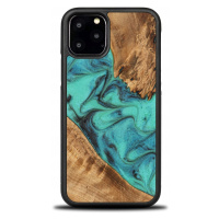 Bewood Unikátní Pouzdro pro iPhone 11 Pro – tyrkysové