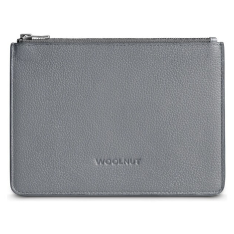 Woolnut Leather Pouch (Flat) kožené pouzdro šedé