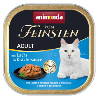 Animonda Vom Feinsten Adult NoGrain v omáčce 6 x 100 g - losos v bylinkové omáčce