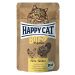 Happy Cat Bio Pouch 6 × 85 g - bio kuřecí a bio krůtí