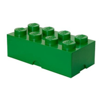 LEGO úložný box 8 - tmavě zelená