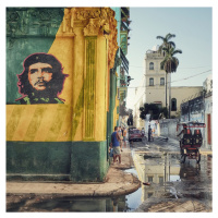 Umělecká fotografie Grafitti  (La Habana Vieja), Roxana Labagnara, (40 x 40 cm)
