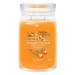 YANKEE CANDLE Signature sklo 2 knoty Farm Fresh Peach 567 g