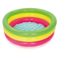 Bestway Nafukovací bazének růžovo-žluto-zelená, pr. 70 cm, v. 24 cm