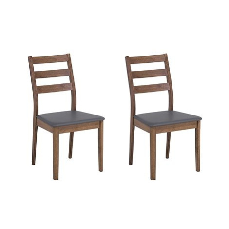 Souprava stůl 118 x 77 cm se dvěmi židlemi MODESTO, 126329 BELIANI