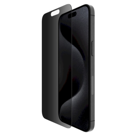 Belkin SCREENFORCE TemperedGlass Privacy Anti-Microbial sklo iPhone 15 Pro Max