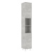 Shumee Koupelnová skříňka - betonově šedá, 30 × 30 × 179 cm, dřevotříska