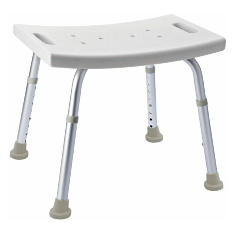 SAPHO A00601101 Handicap stolička, nastavitelná výška, bílá AQUALINE