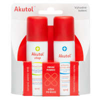 Akutol spray + STOP spray duopack 2x60 ml