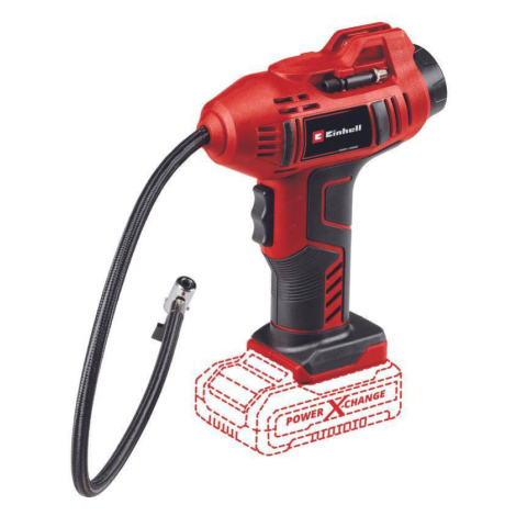 AKU kompresor Einhell Power X-Change 18V CE-CC 18 / BEZ AKUMULÁTORU A NABÍJEČKY / 11 bar / 10 l/