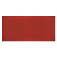 Obklad Ribesalbes Chic Colors rojo bisel 10x20 cm lesk CHICC1352