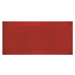 Obklad Ribesalbes Chic Colors rojo bisel 10x20 cm lesk CHICC1352