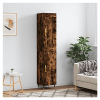 vidaXL Skříň highboard kouřový dub 34,5 x 34 x 180 cm kompozitní dřevo