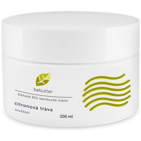 Bebutter šlehané BIO Bambucké máslo Citronová tráva 200 ml Aromatica