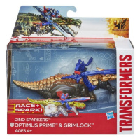 Transformers 4 transformeři na zvířatech optimus prime & grimlock