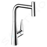 Hansgrohe 72821000 - Dřezová baterie s výsuvným výtokem, chrom