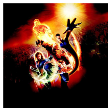 Umělecká fotografie Fantastic Four, (40 x 40 cm)