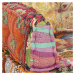 vidaXL Pouf patchwork textil