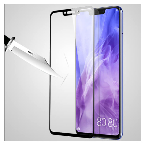 3D ochranné tvrzené sklo s rámečkem pro Huawei Nova 3 - černé