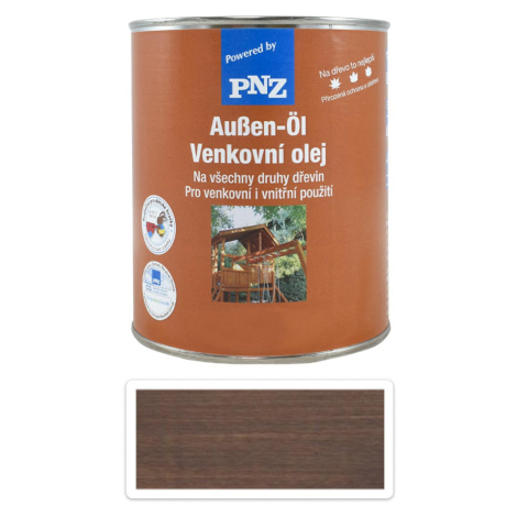 PNZ Venkovní olej 0.75 l Šedohnědý