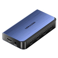 Vention 1 In 4 Out HDMI Splitter Blue Aluminum Alloy Type EU Standard