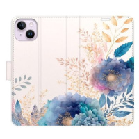 iSaprio flip pouzdro Ornamental Flowers 03 pro iPhone 14 Plus