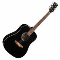 Eko guitars Ranger 6 EQ Black Elektroakustická kytara Dreadnought