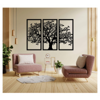 Vsepropejska Strom života 3 dekorace na zeď Rozměr (cm): 38 x 58, Dekor: Černá