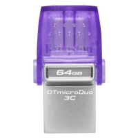 Kingston DataTraveler microDuo 3C 64GB 200MB/s USB-A + USB-C