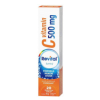 Revital C vitamin 500mg pomeranč tbl.eff.20