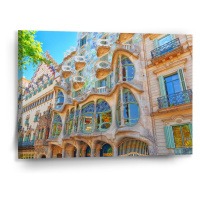 Sablio Obraz Barcelona Gaudi Casa Batllo 2 - 90x60 cm