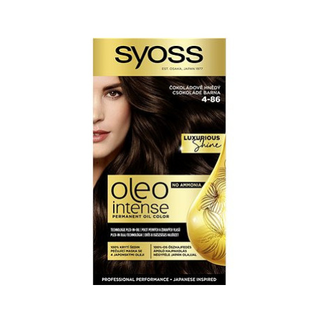 SYOSS Oleo Intense 4-86 Čokoládově hnědý 50 ml