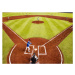 Fotografie Wide shot batter preparing to hit, Thomas Barwick, 40 × 30 cm