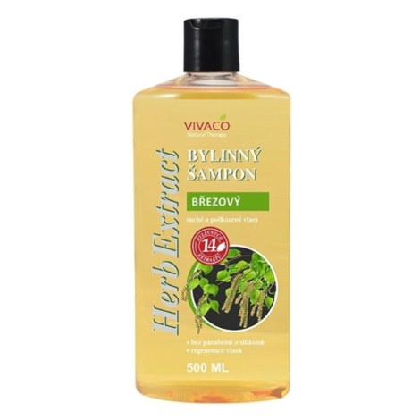 Vivaco Herb extrakt Bylinný šampon Bříza HERB EXTRACT 500 ml