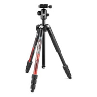 MANFROTTO Element MII Aluminium, červený,4 Sec, BH