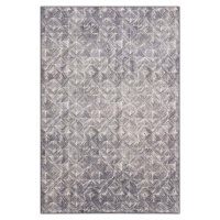 Šedý vlněný koberec 200x300 cm Moire – Agnella