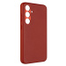 FIXED MagLeather kožený kryt s MagSafe Samsung Galaxy S24 červený