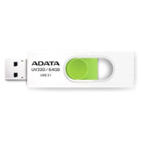 ADATA UV320 64GB, bílo-zelená