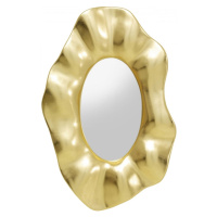 KARE Design Zrcadlo Riley - zlaté. 150x98cm