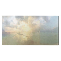 Obraz na plátně Malcolm Sanders - Between The Islands, (60 x 30 cm)