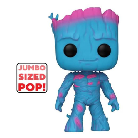 Figurka Guardians of the Galaxy 3 - Blacklight Groot Jumbo Funko POP!