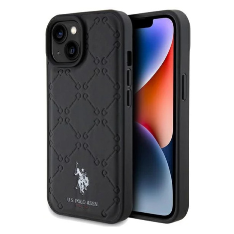 Kryt US Polo USHCP15SPYOK iPhone 15 6.1" black Yoke Pattern (USHCP15SPYOK) U.S. Polo