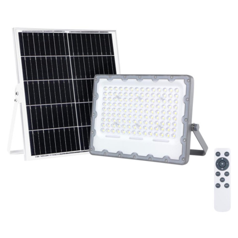 LED Reflektor se solárním panelem FOCUS 100W/15000 mAh 3,2V 6000K IP65 + DO Donoci