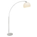 Stojací lampa halogenová žárovka E27 60 W Brilliant Vessa 92940/75 chrom, bílá
